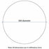 Rio Round Polished Edge Bathroom Mirror